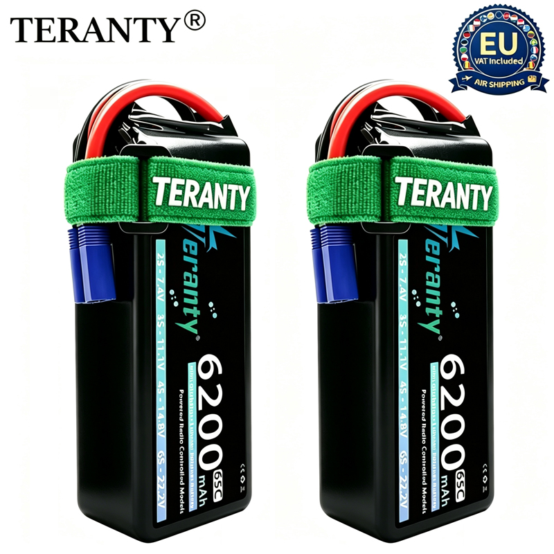 Drone Racing Battery - แบตเตอรี่ลิโพ TERANTY 6S 6200mAh 22.2V 65C