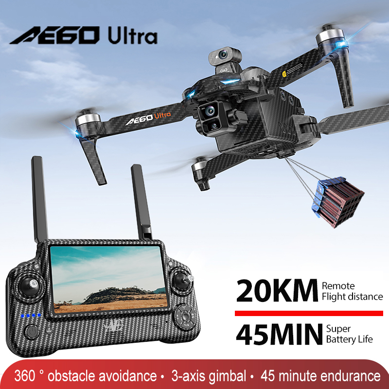 Drone Racing Camera - โดรน AE60 GPS ระดับมืออาชีพ กล้อง 8K