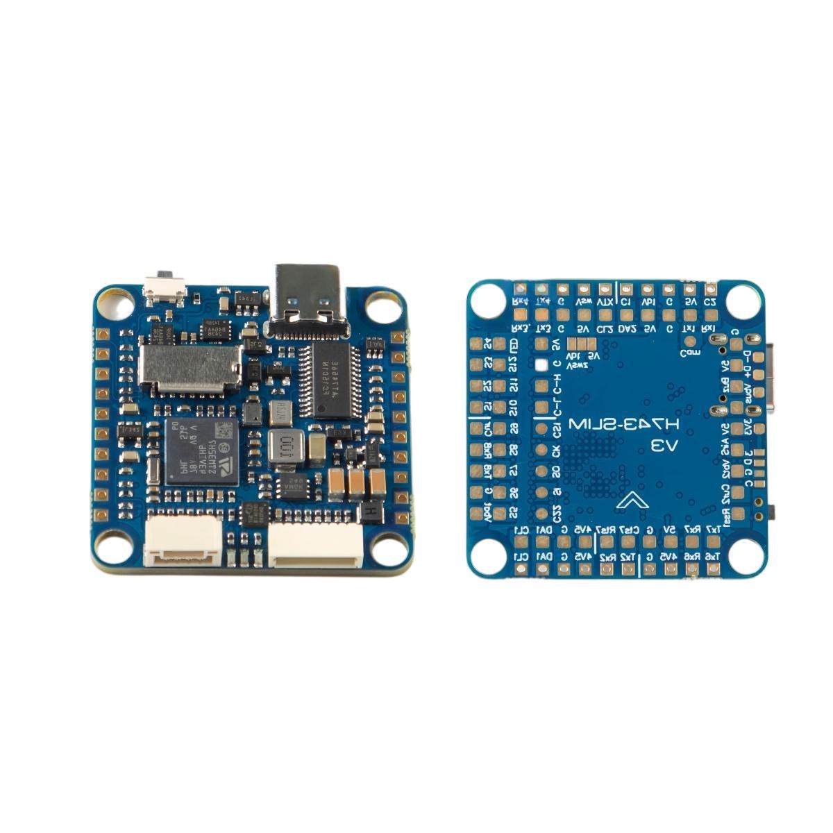 Drone Racing Flight Controller - WOJO MATEK H743-SLIM V3 ชุดควบคุมการบินสำหรับโดรน พร้อมเซ็นเซอร์วัดกระแสไฟฟ้าในตัว