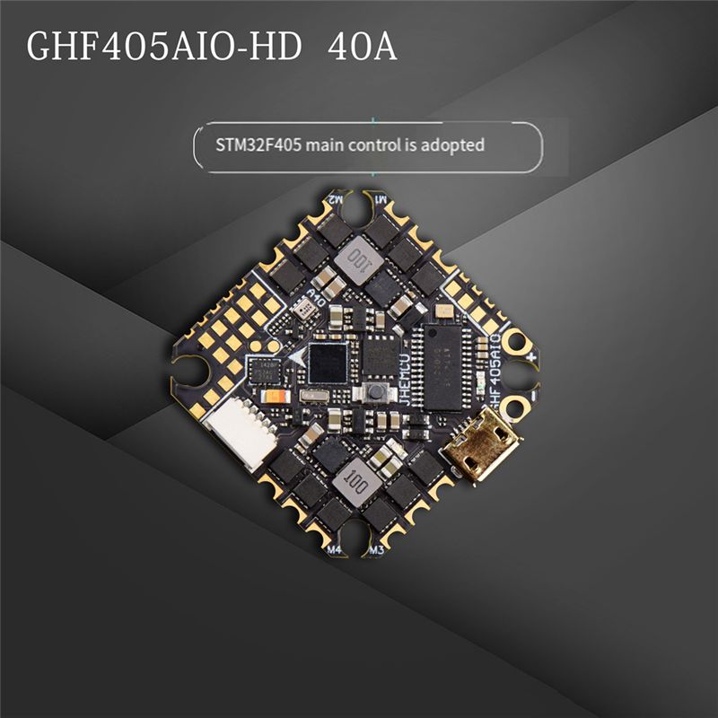 ABTI-GHF405AIO-HD 40A ชุดควบคุ - Drone Racing Flight Controller บทวิจารณ์และราคา