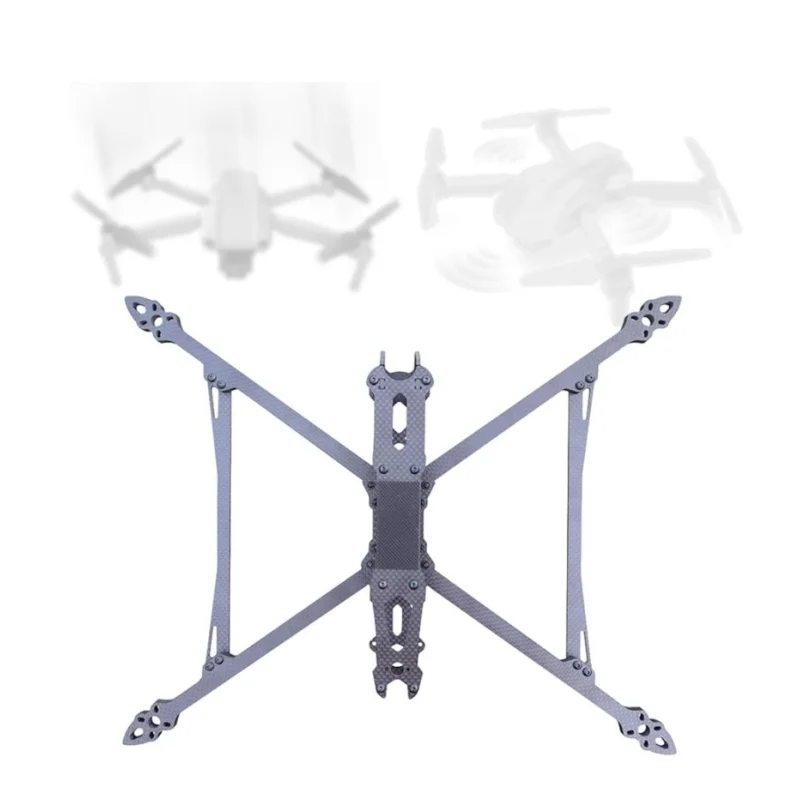 ชุดโครงโดรนแข่ง FPV คาร์บอนไฟเ - Drone Racing Frame บทวิจารณ์และราคา