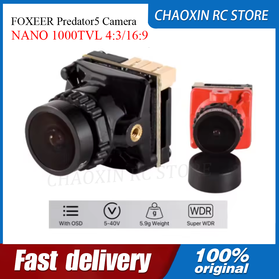 กล้อง FOXEER Predator5 NANO 10 - Drone Racing Battery บทวิจารณ์และราคา