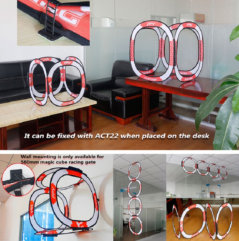 ประตูแข่ง FPV ขนาด 780 มม. ไม่ - Drone Racing Gate บทวิจารณ์และราคา