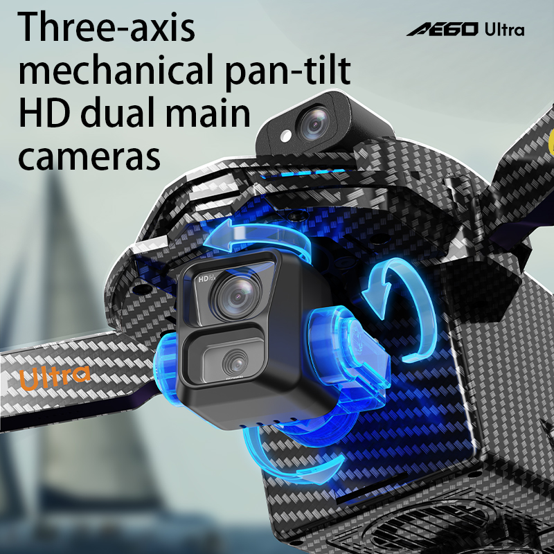 โดรน AE60 GPS ระดับมืออาชีพ กล - Drone Racing Camera บทวิจารณ์และราคา