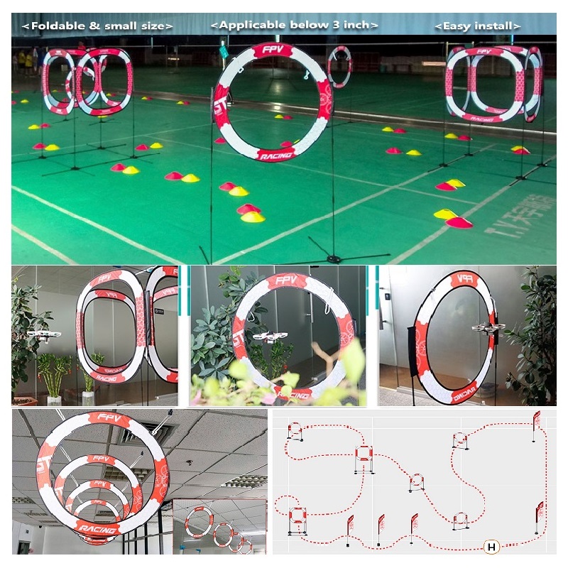 ประตูสำหรับฝึกบินโดรน FPV Raci - Drone Racing Gate บทวิจารณ์และราคา